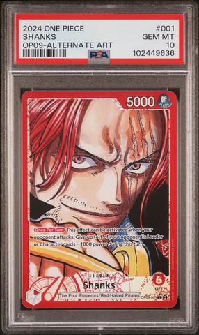 ONE PIECE 65～93・93 PSA 10 Teach OP09-093 Manga Alt Art Emperors in the New