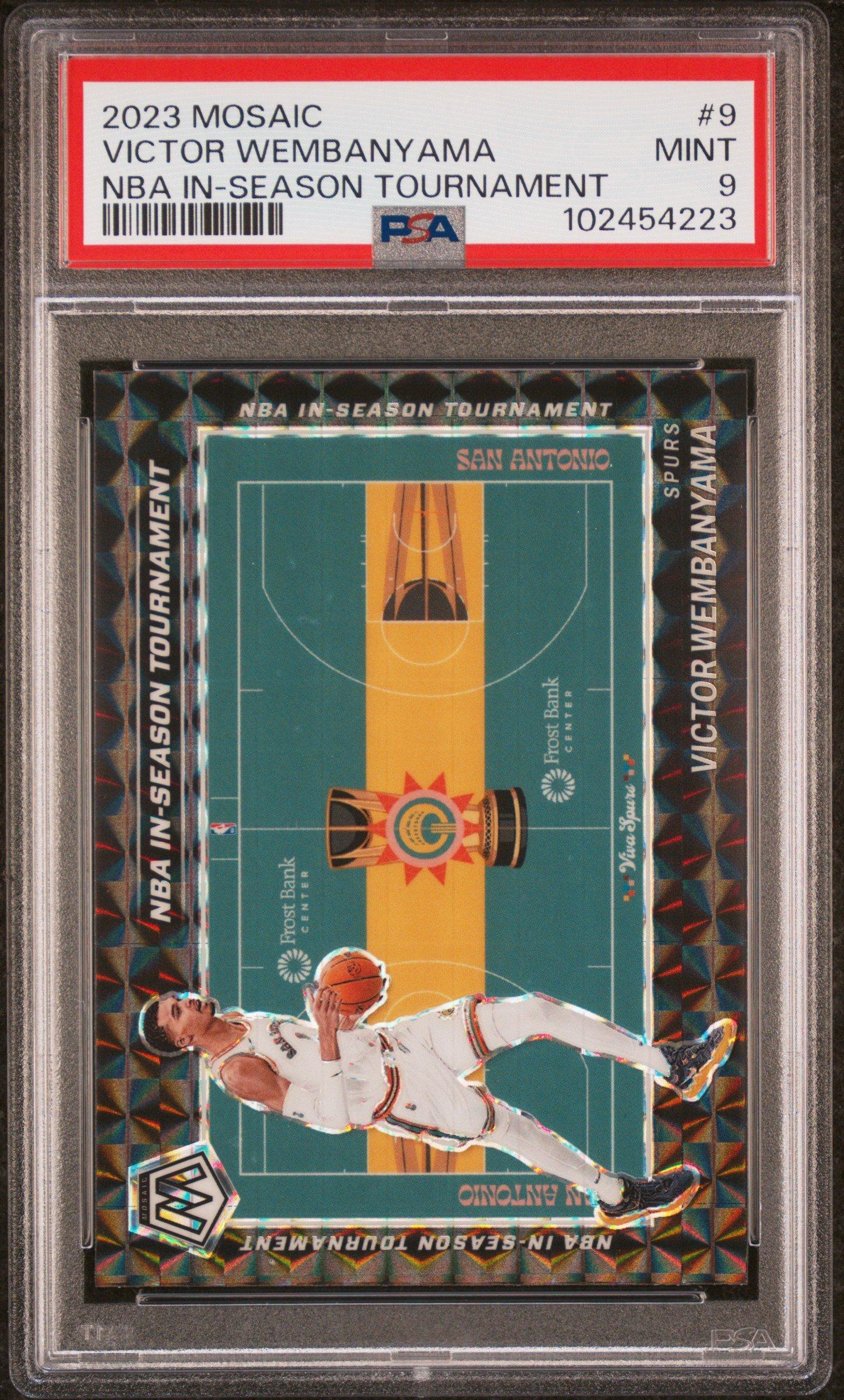 2023 Panini Mosaic Nba In-season Tournament 9 Victor Wembanyama
