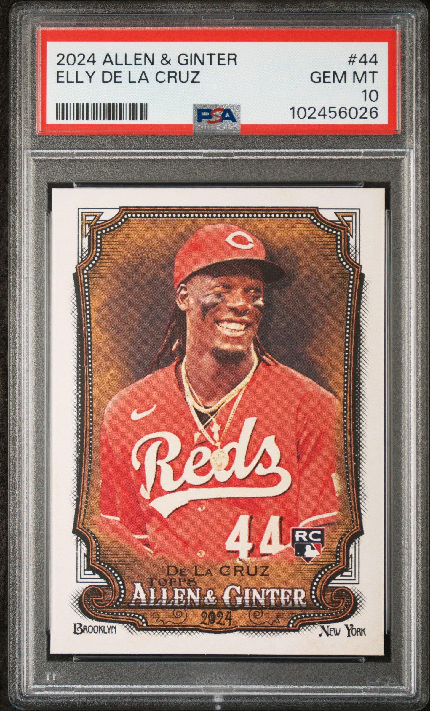 2024 Topps Allen & Ginter 44 Elly De La Cruz PSA 10