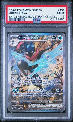 2024 Pokemon Svp En-sv Black Star Promo 132 Greninja Ex Shrouded
