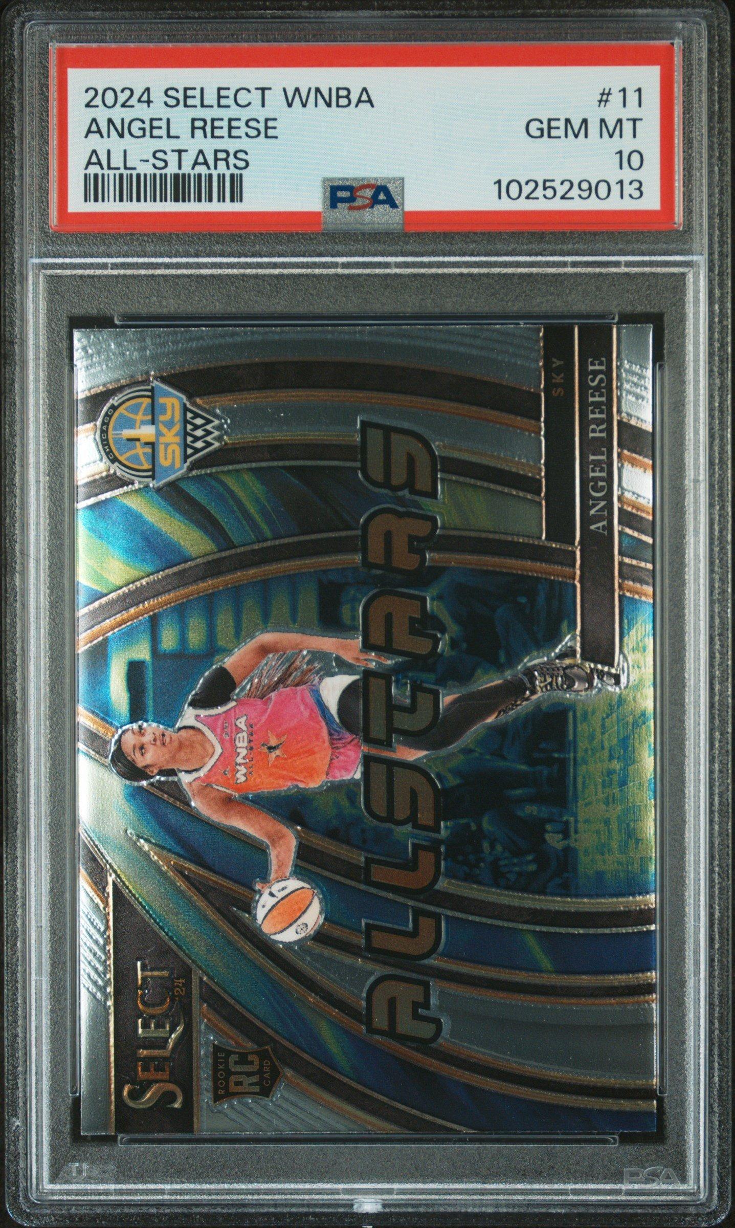 2024 Panini Select Wnba All-stars 11 Angel Reese PSA 10