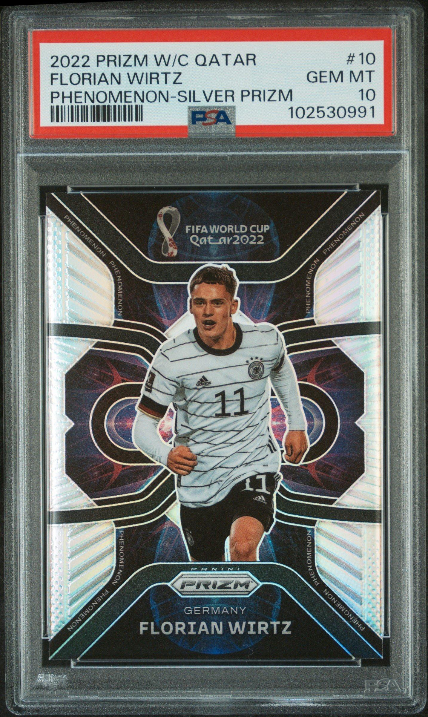 2022 Panini Prizm World Cup Qatar Phenomenon 10 Florian Wirtz