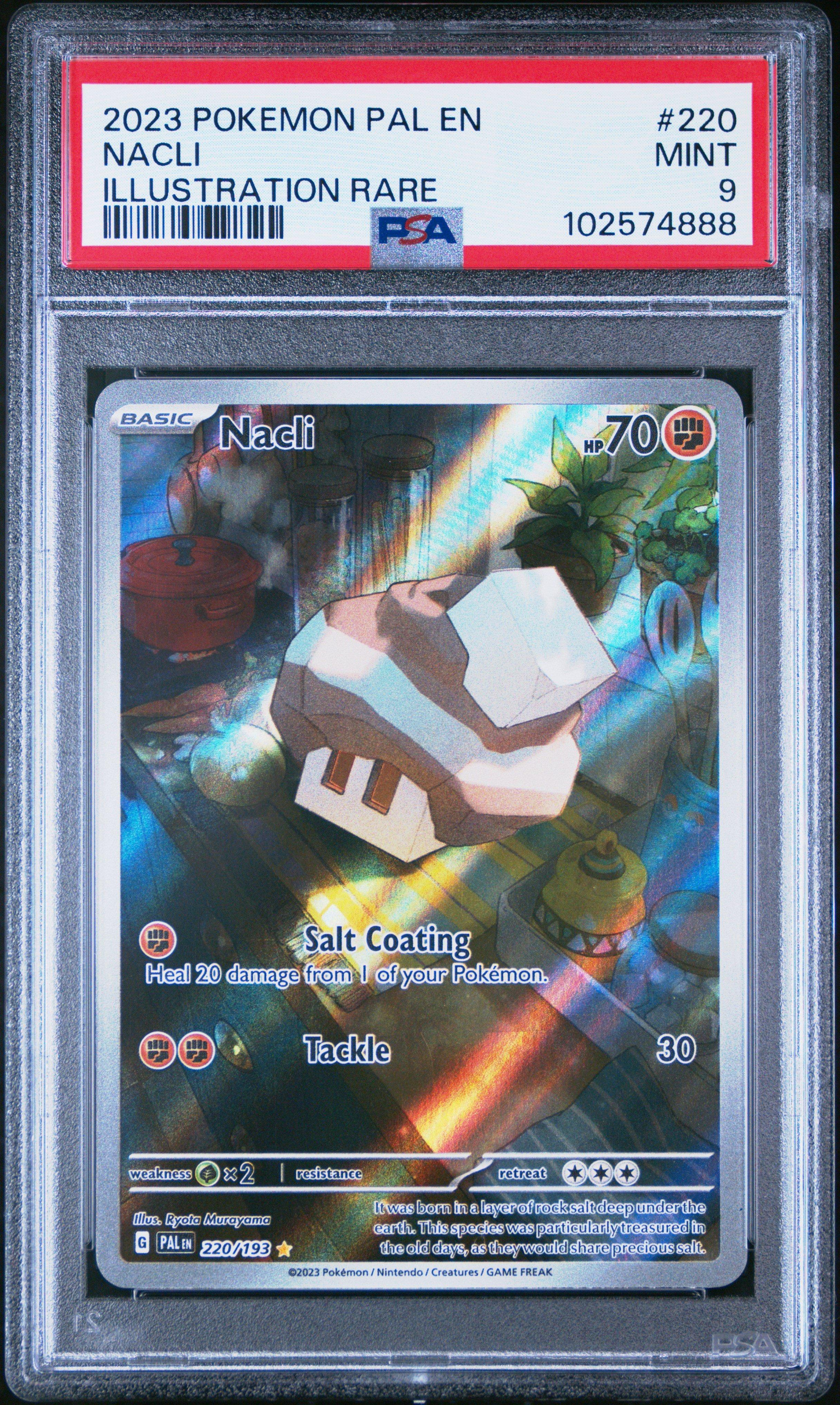 nacli pokemon card Nacli Pokemon TCG Card 121/193