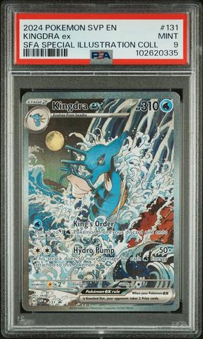 2024 Pokemon Svp En-sv Black Star Promo 131 Kingdra Ex Shrouded