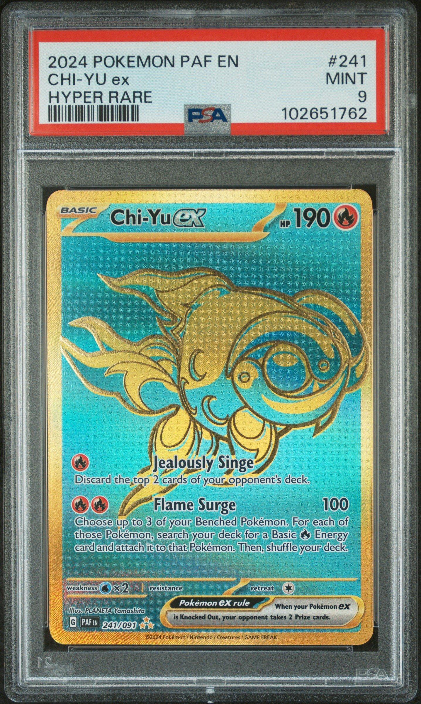 pokemon cards 2024 rare Kofu Stellar Crown EN Ultra #165/142 CGC 10 GEM MINT  Far Out Comics This attack does 120 damage to 1 of your opponents Pokmon 2024 Pokemon Paf En-paldean Fates