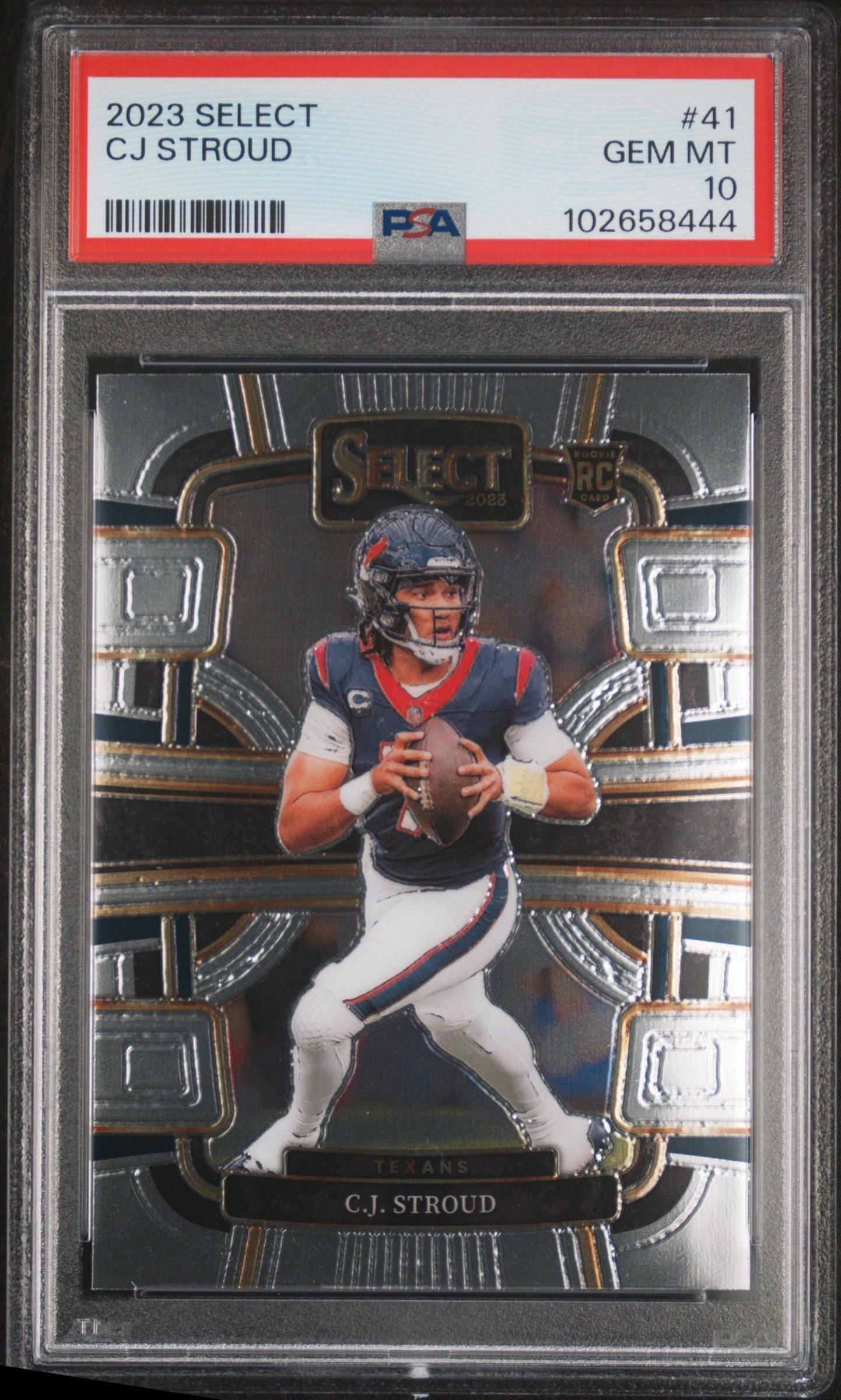 2023 Panini Select 41 Cj Stroud PSA 10