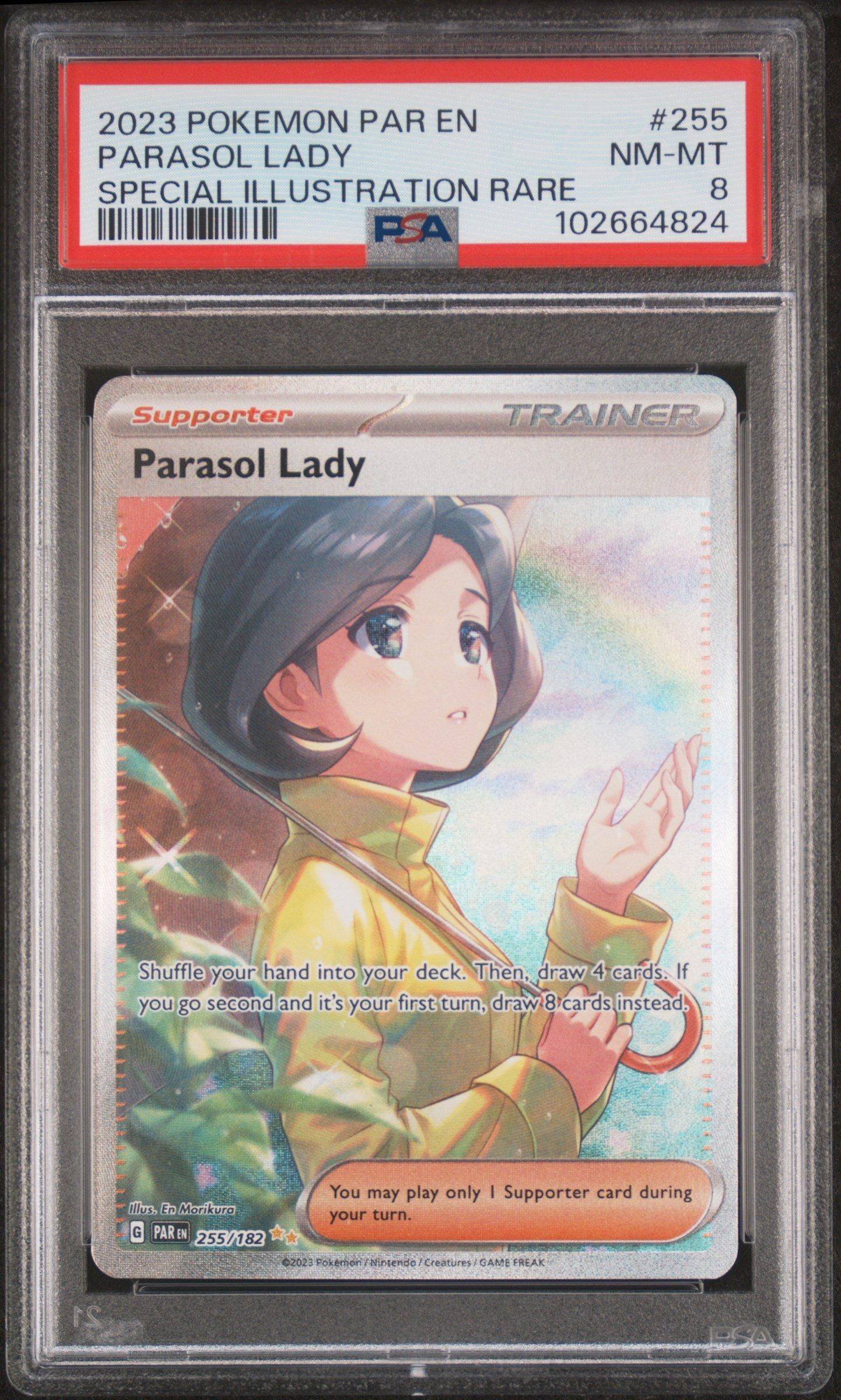 2023 Pokemon Par En-paradox Rift 255 Parasol Lady Special