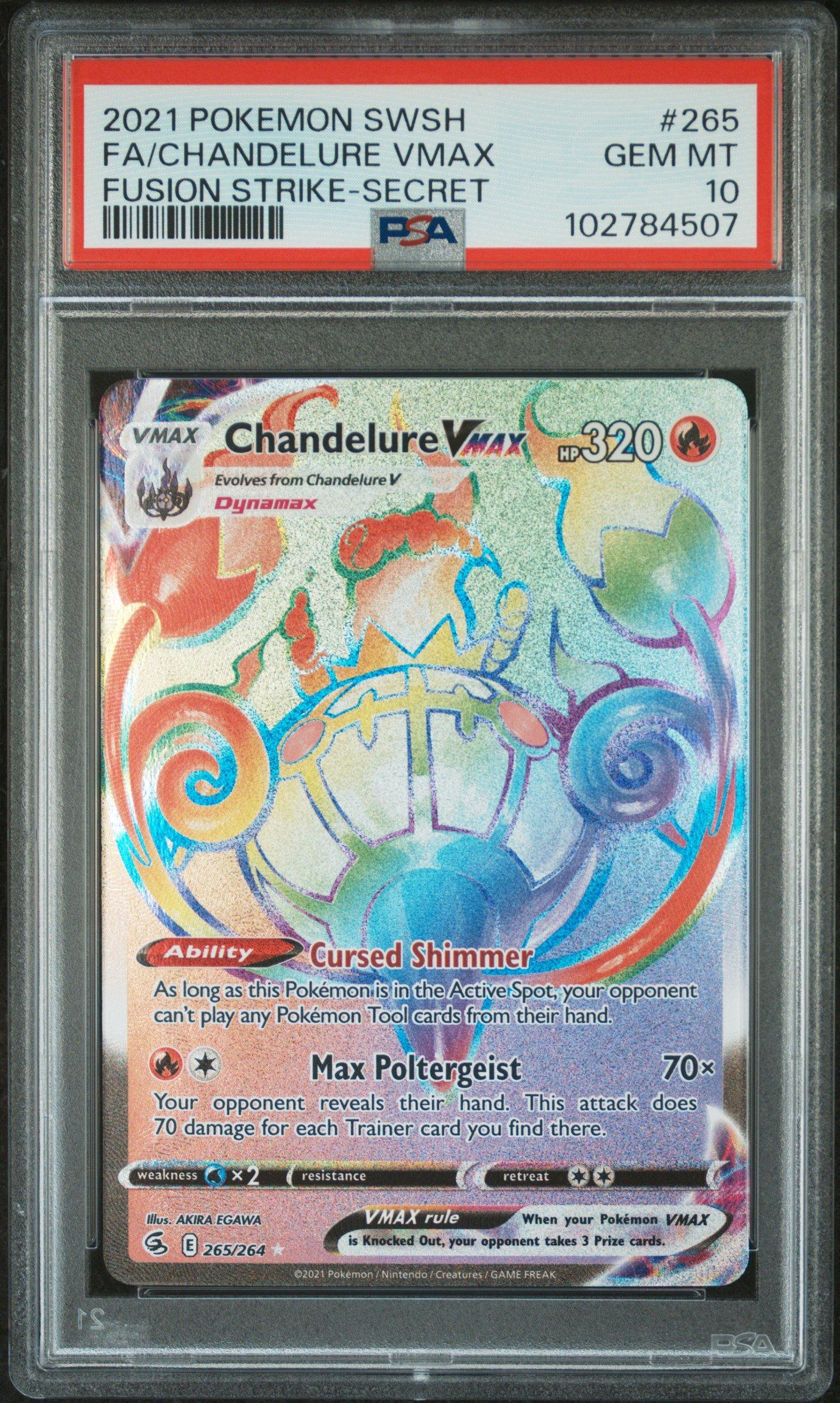 pokemon chandelure card - Gem Pack Vol.3 11 03/07 Fire Fire Confuse Ray Your opponents Active Pokmon is now Confused Chandelure  Lost Origin (Pokmon)