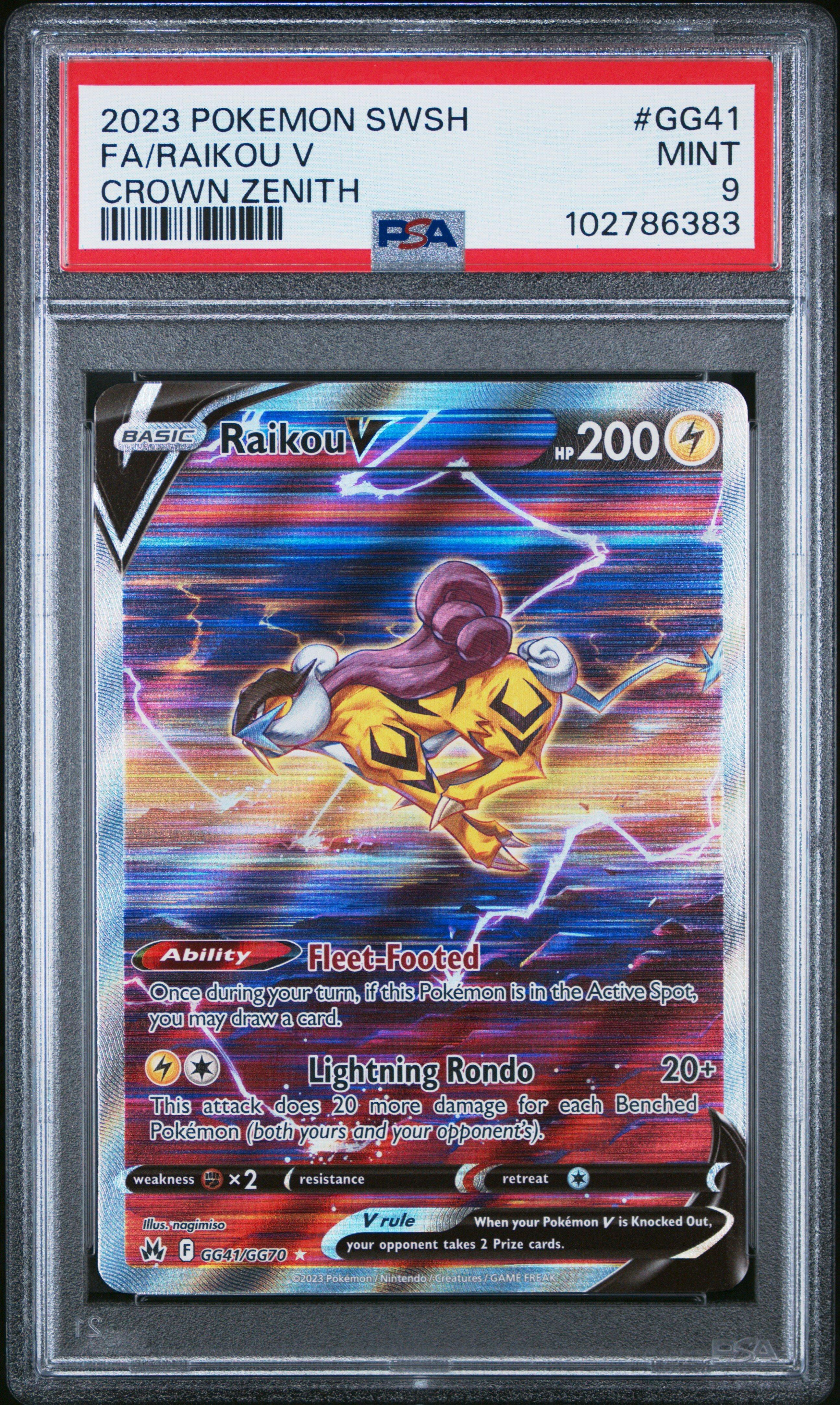pokemon cards raikou Pokmon: - 050/185 - Vivid Voltage and if it lasts a few turns youll be so far ahead it wont matter 2023 Pokemon Sword And Shield