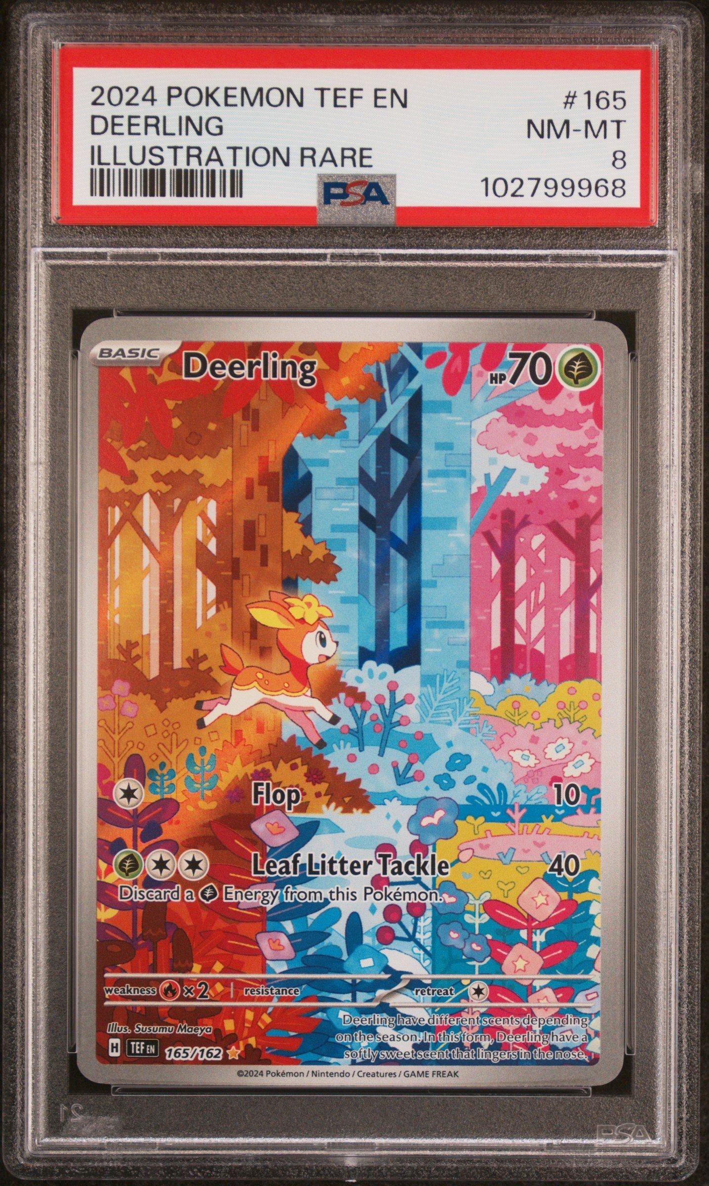 pokemon deerling card Pokemon Cards: DEERLING 8/124 REVERSE HOLLOW # 5H76