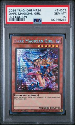 PSA10 2024 Yugioh Japanese Dark Magician Girl Stainless