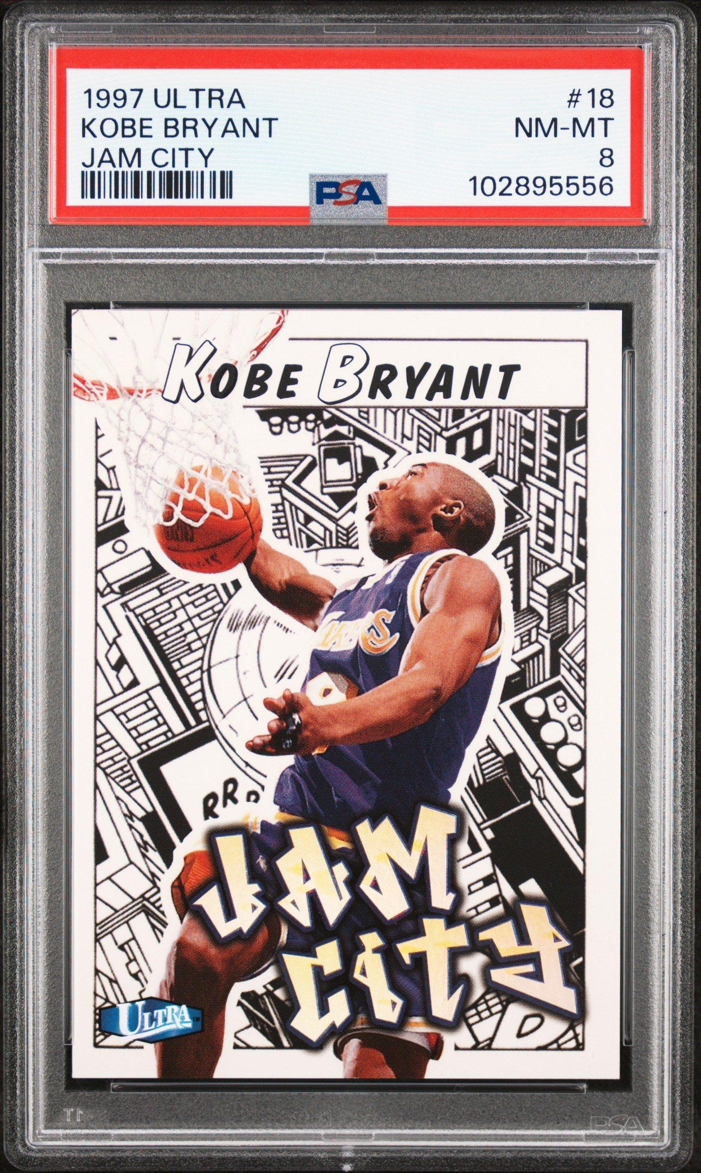 1997 Ultra Jam City 18 Kobe Bryant PSA 8 Graded Card | GameStop