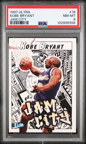 1997 Ultra Jam City 18 Kobe Bryant PSA 8 Graded Card | GameStop