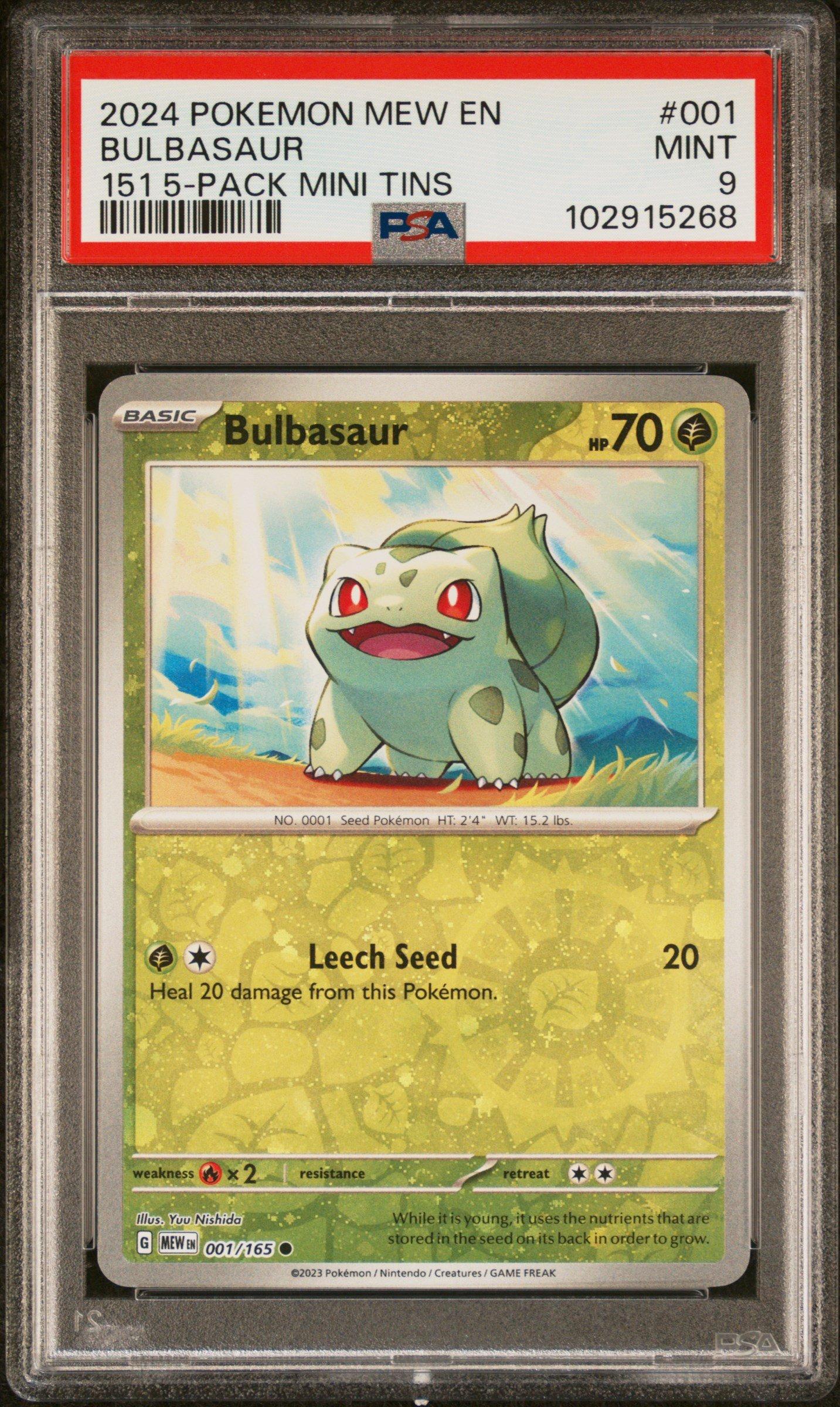 bulbasaur pokemon card value Amazon.com: Pokemon - Bulbasaur 001/165 - Pokemon 151 - Reverse Foil