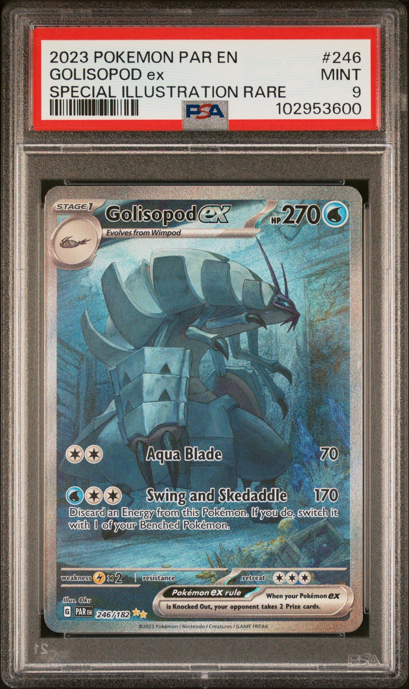 2023 Pokemon Par En-paradox Rift 246 Golisopod Ex Special Illustration Rare  PSA 9 Graded Card | GameStop