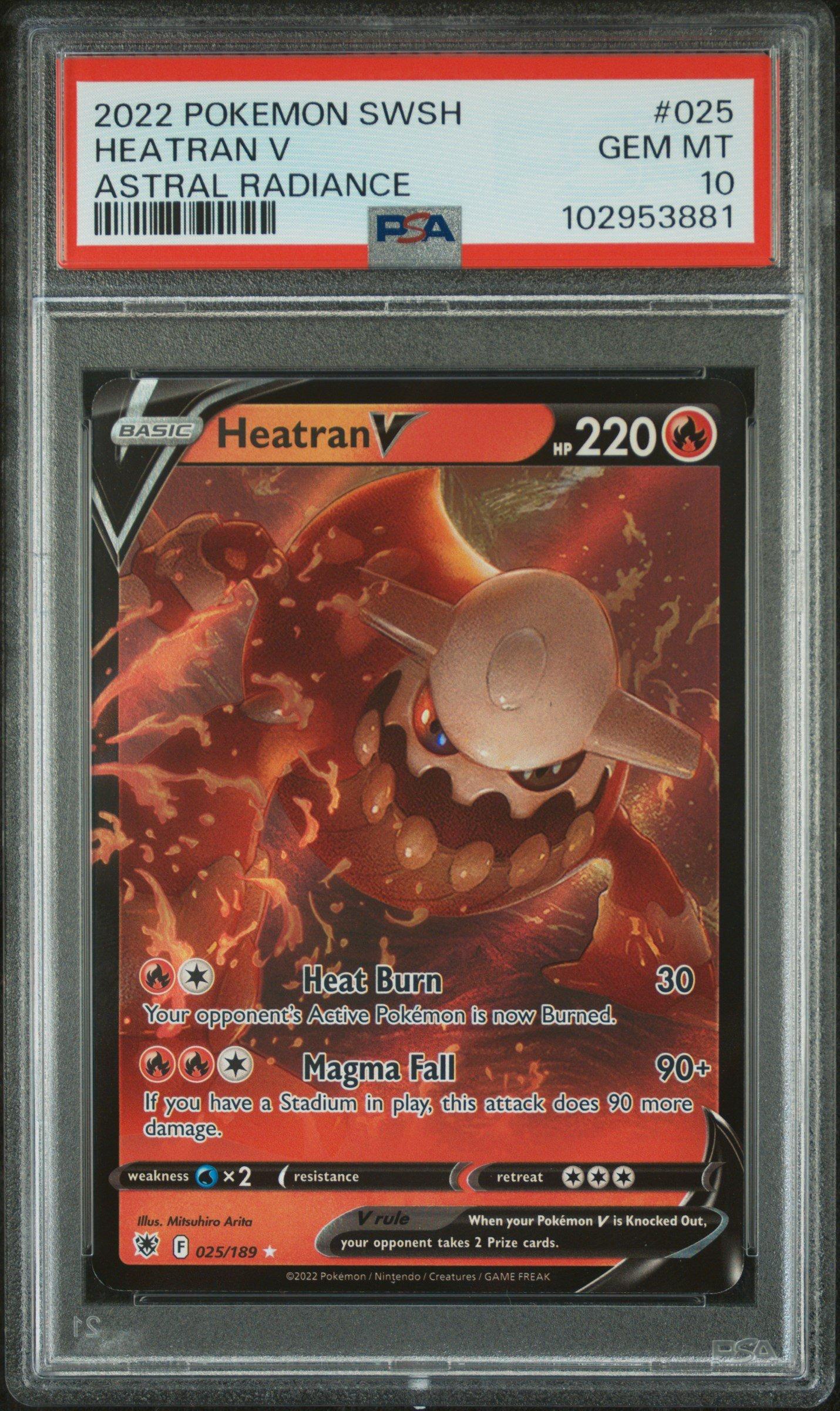pokemon heatran card Heatran LV.X main image 0