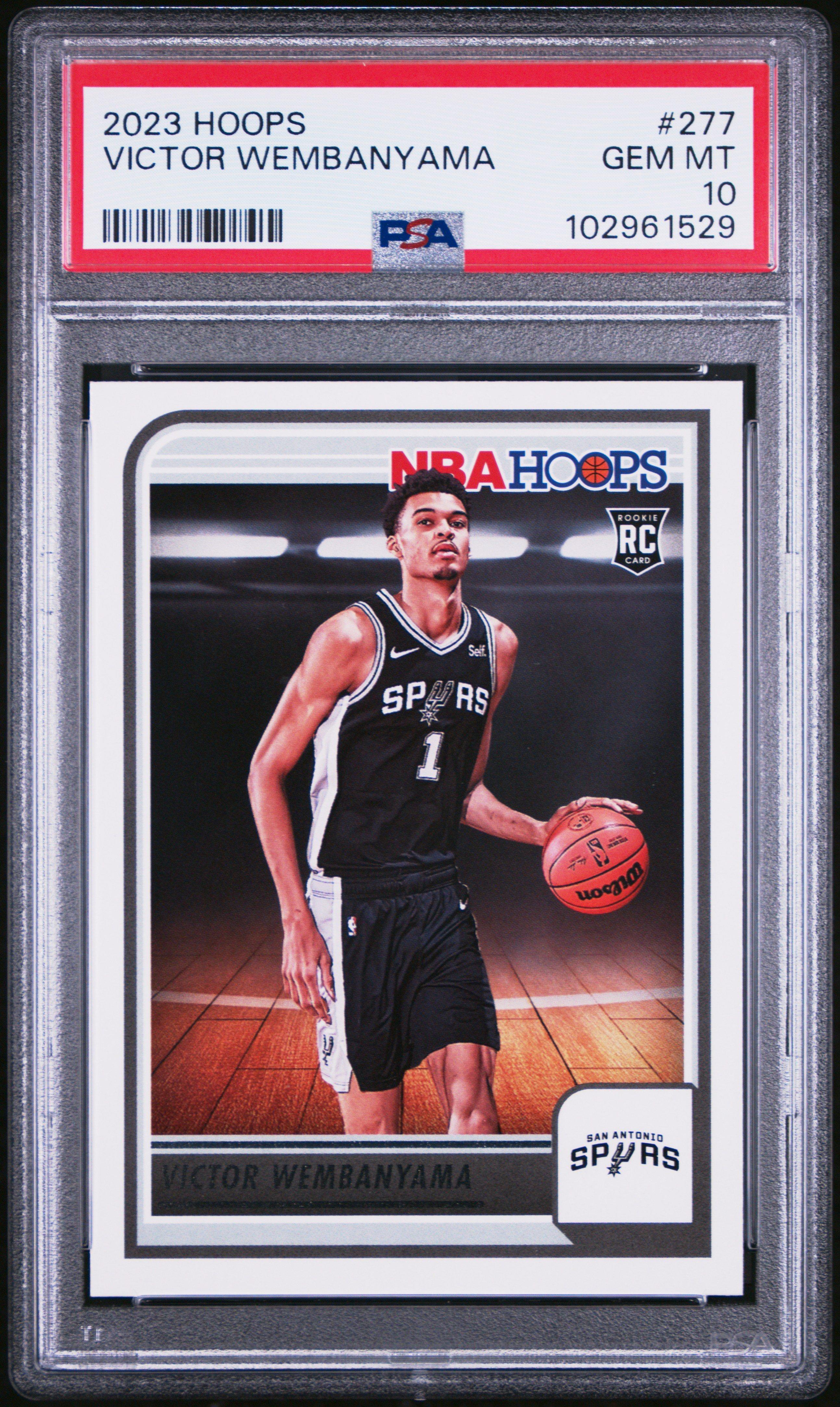 2023 Panini Nba Hoops Victor Wembanyama PSA