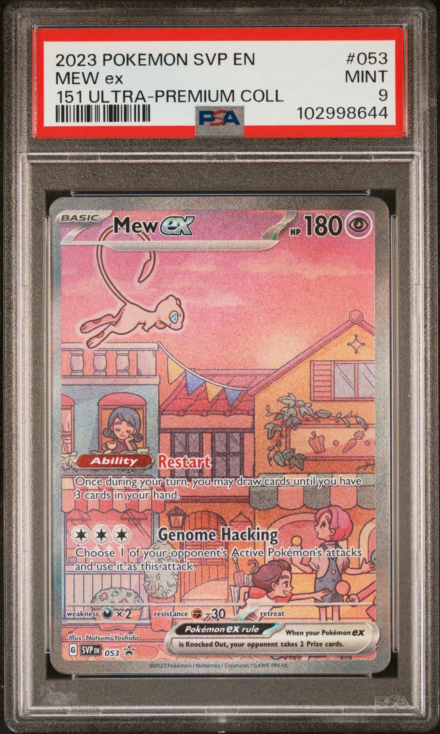 2023 Pokemon Svp En-sv Black Star Promo 053 Mew Ex 151 Ultra