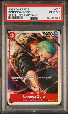 2023 One Piece Ultra Deck St10-the Three Captains 025 Roronoa Zoro