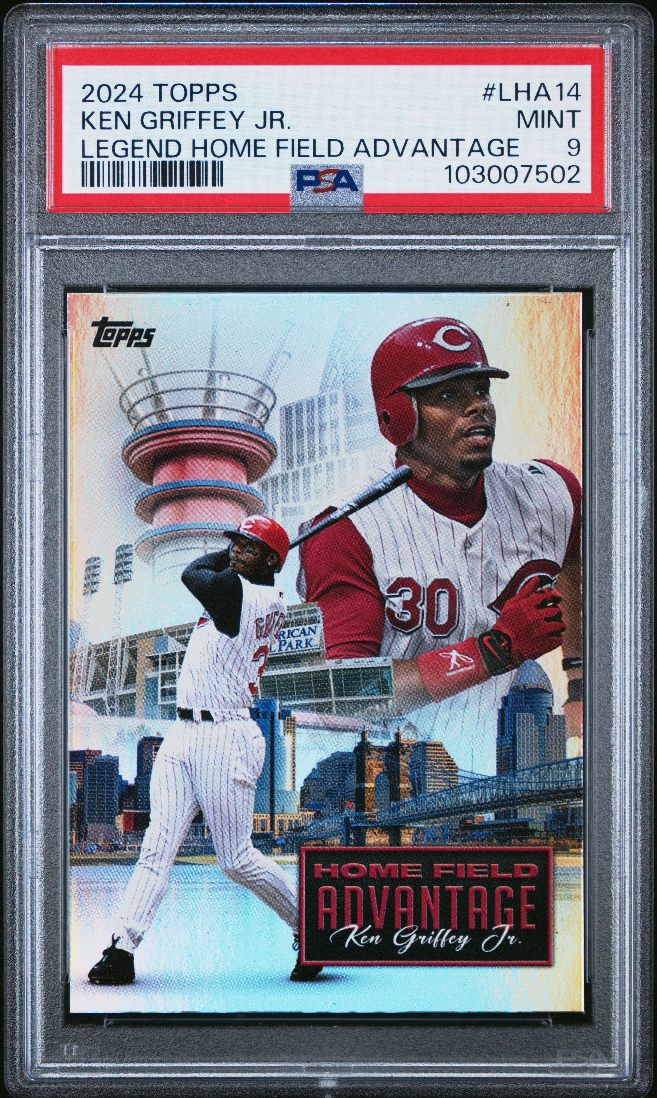2024 Topps Legendary Home Field Advantage Lha14 Ken Griffey Jr. PSA