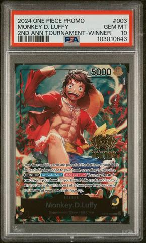 モンキー・D・ルフィ アメリカ プレリリース大会 WINNER PSA10 モンキー・D・ルフィ 英語 プレリリース大会 WINNER PSA10