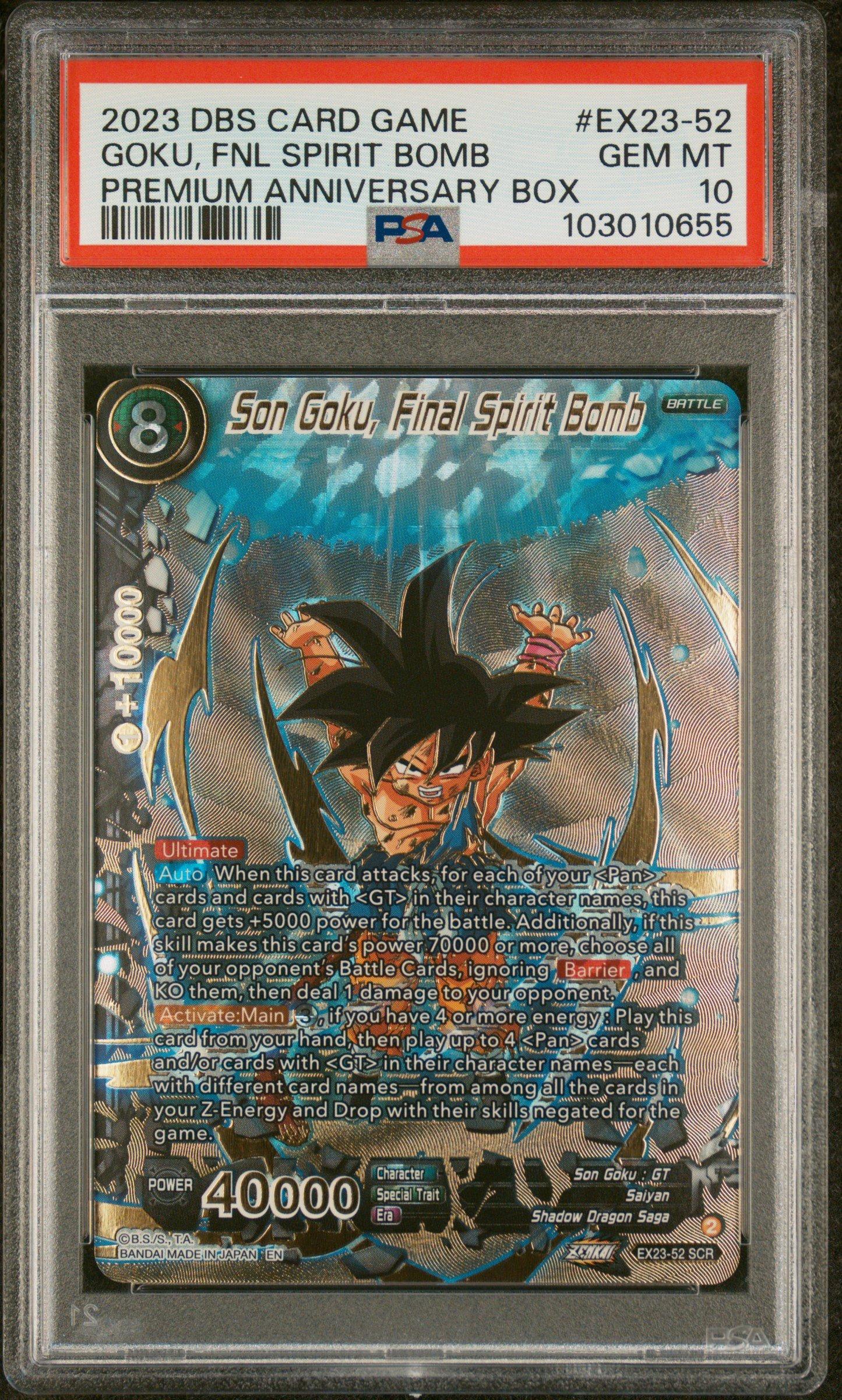 2023 Dragon Ball Super Card Game Premium Anniversary Box