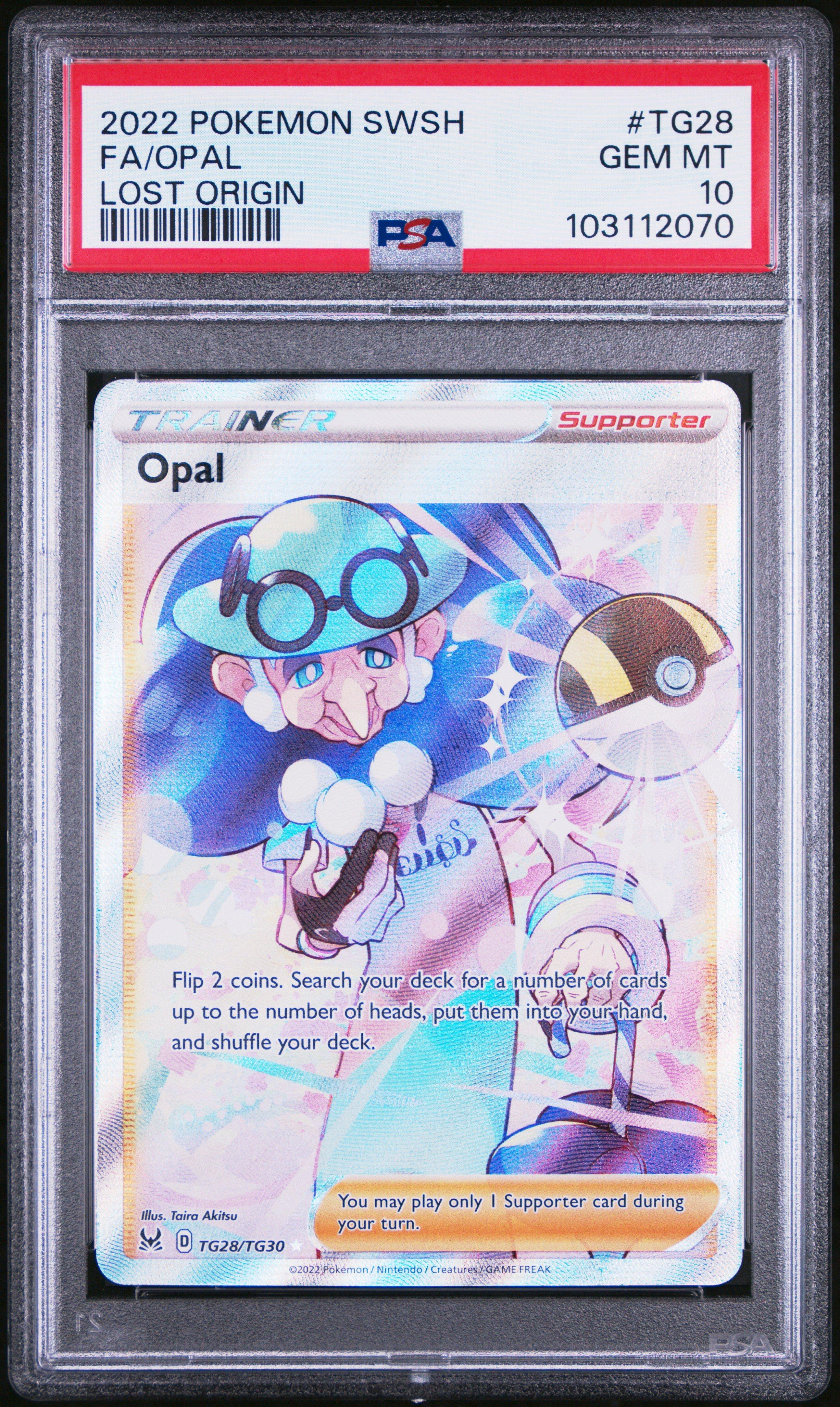 pokemon opal card - TG28/TG30 Full Art Ultra Rare Trainer Placeholder Image Provided 2022 Pokemon Sword & Shield