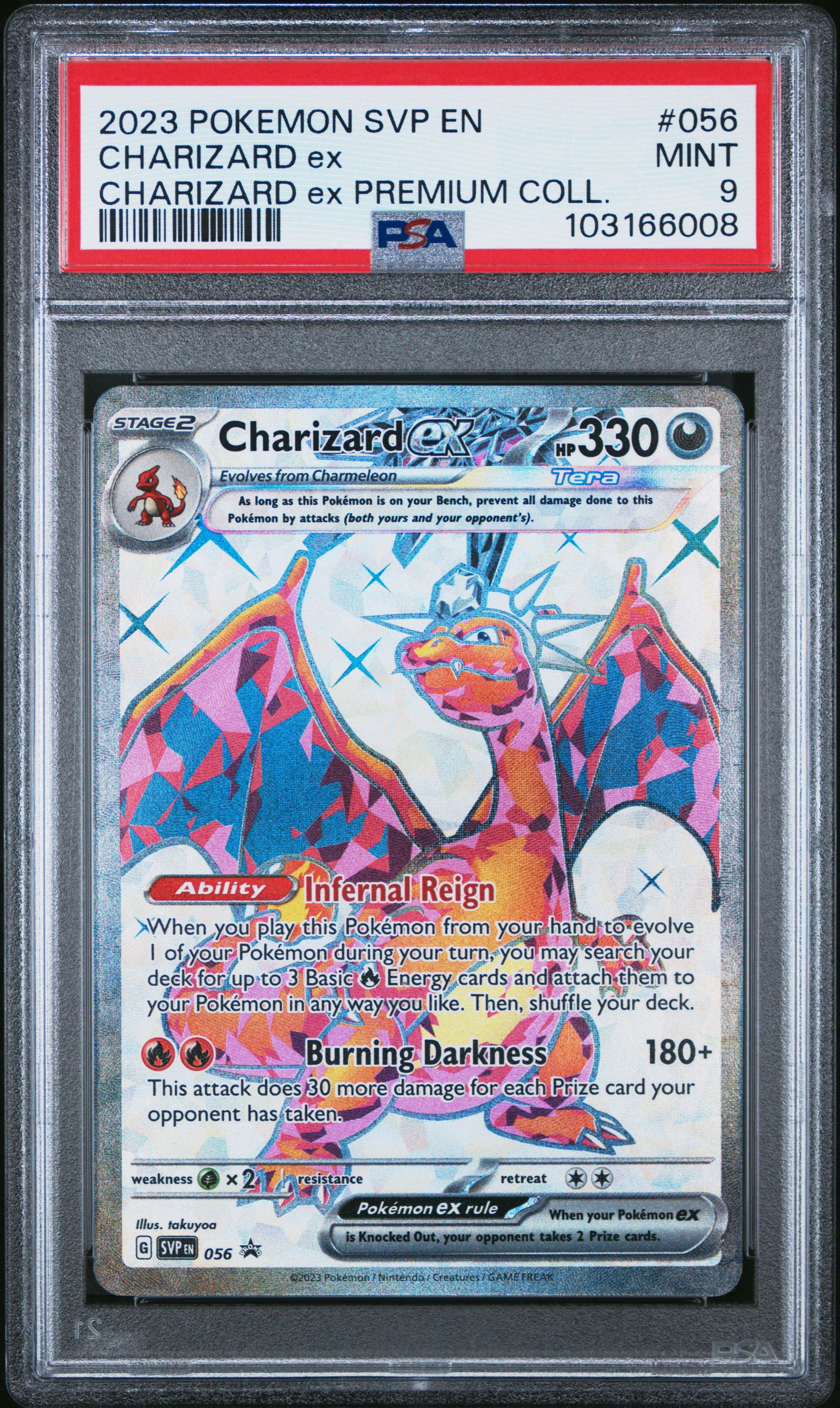 2023 Pokemon Svp En-sv Black Star Promo 056 Charizard Ex Charizard