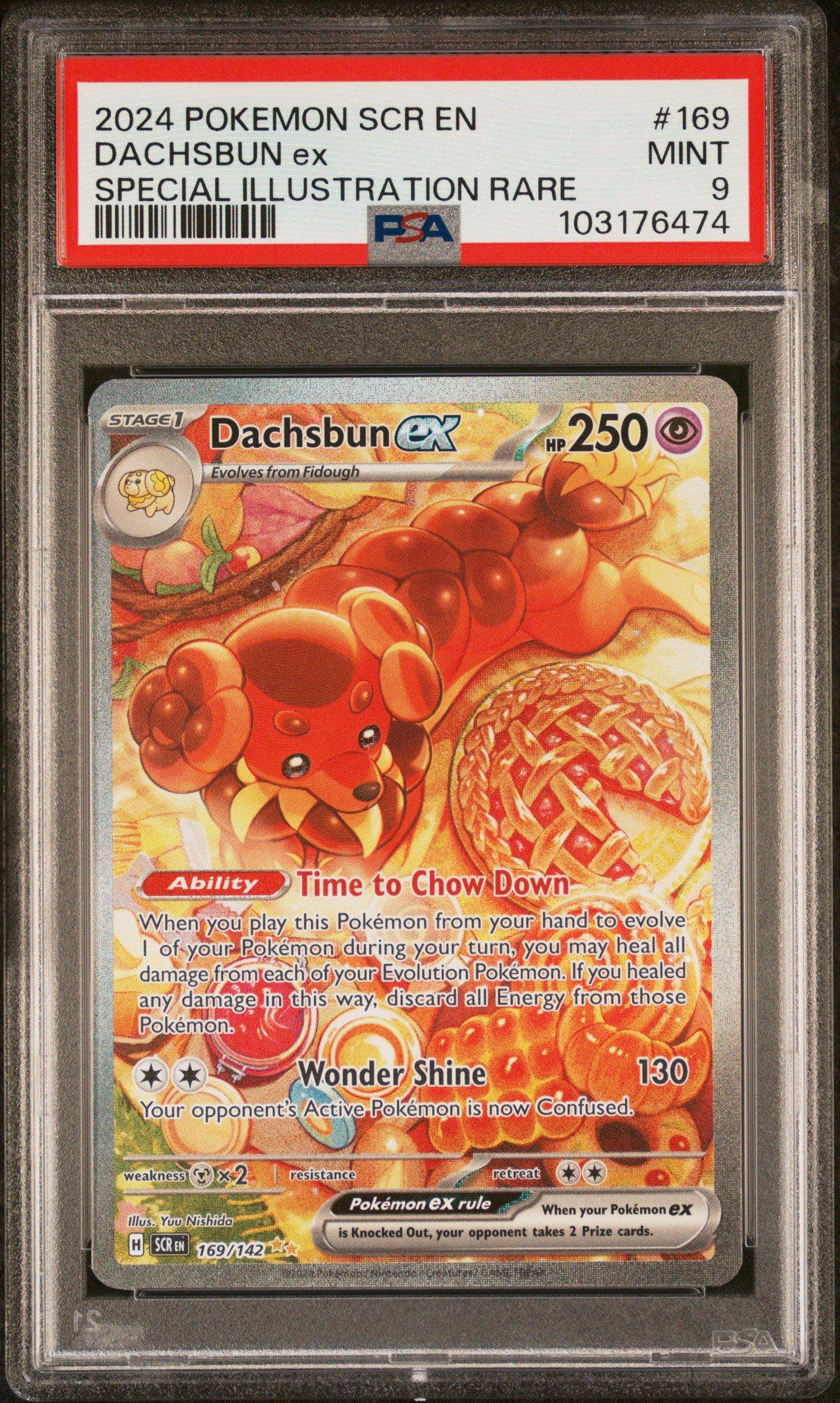 2024 Pokemon Scr En-stellar Crown 169 Dachsbun Ex Special