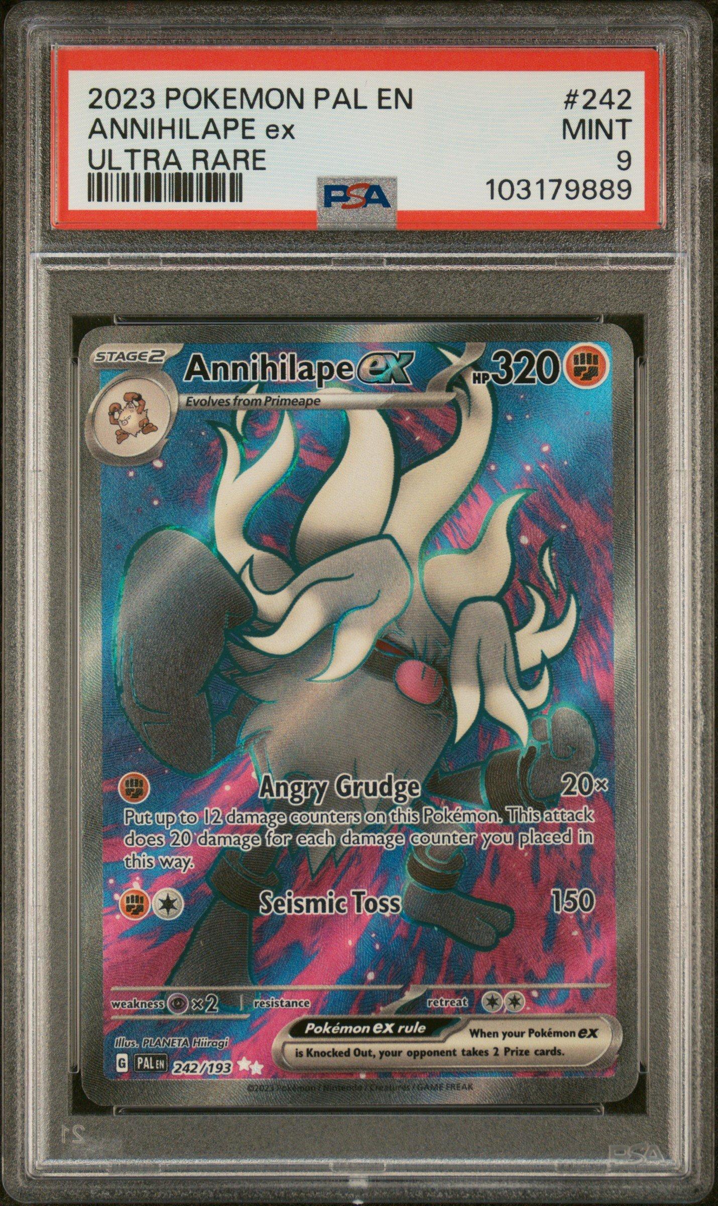 2023 Pokemon Pal En-paldea Evolved 242 Annihilape Ex Ultra Rare