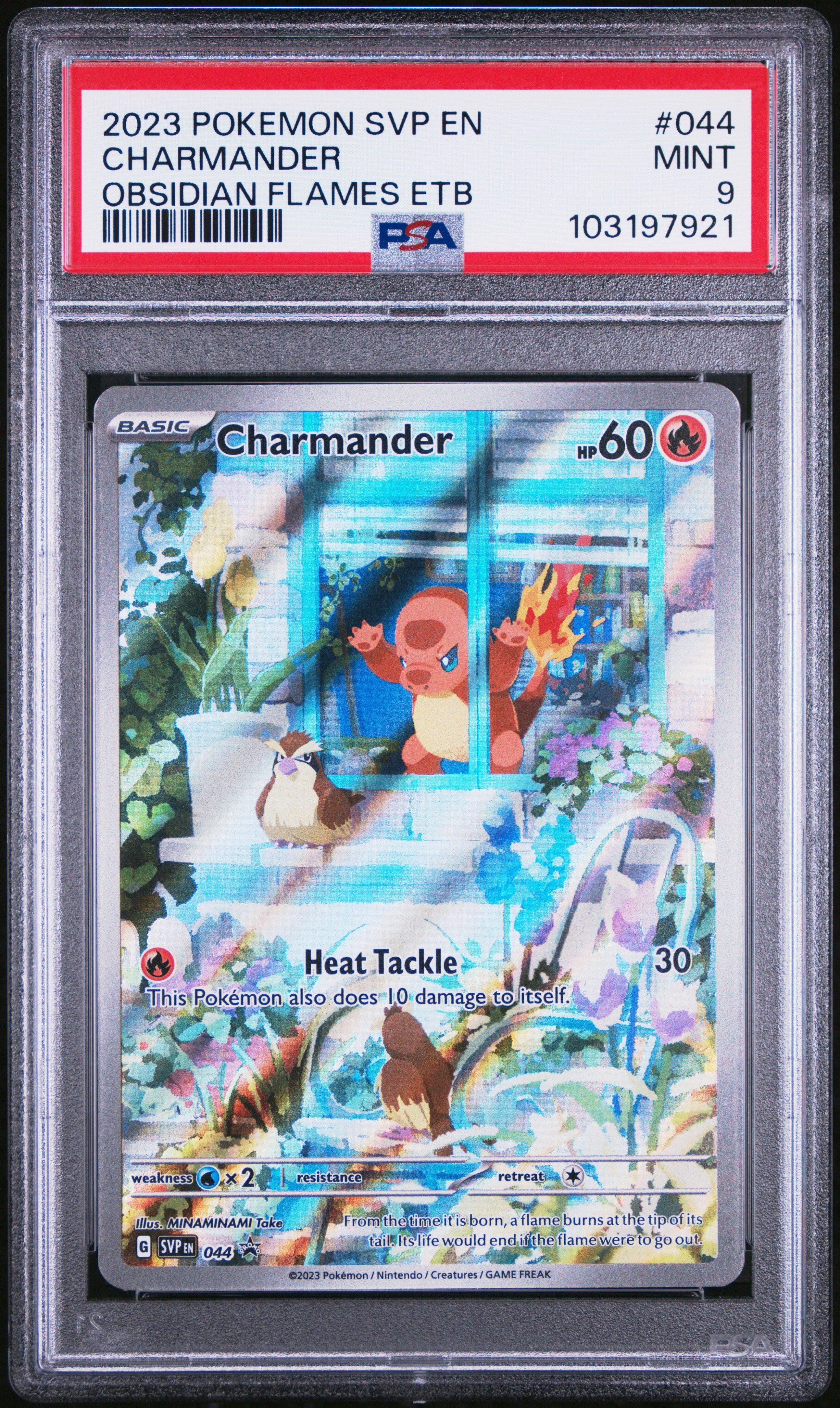 2023 Pokemon Svp En-sv Black Star Promo 044 Charmander Obsidian