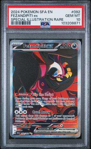 2024 Pokemon Sfa En-shrouded Fable 092 Fezandipiti Ex Special