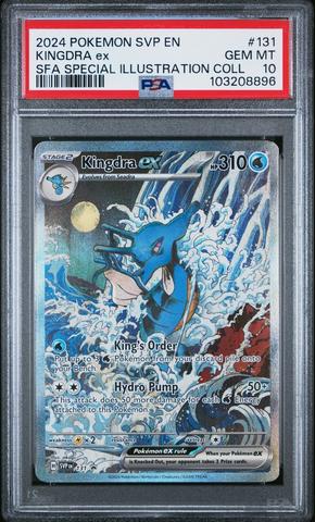 2024 Pokemon Svp En-sv Black Star Promo 131 Kingdra Ex Shrouded