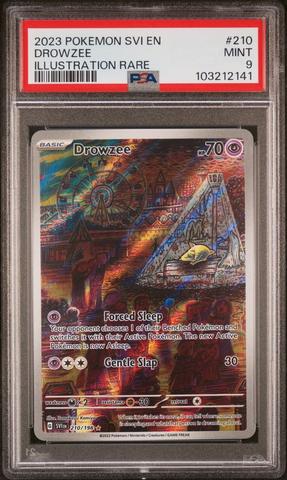 2023 Pokemon Svi En-scarlet & Violet 210 Drowzee Illustration Rare