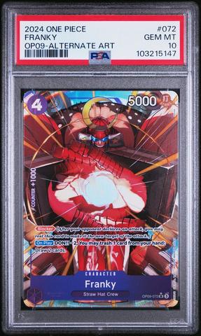 2025 One Piece Op10-royal Blood 082 Kuzan Alternate Art PSA 10