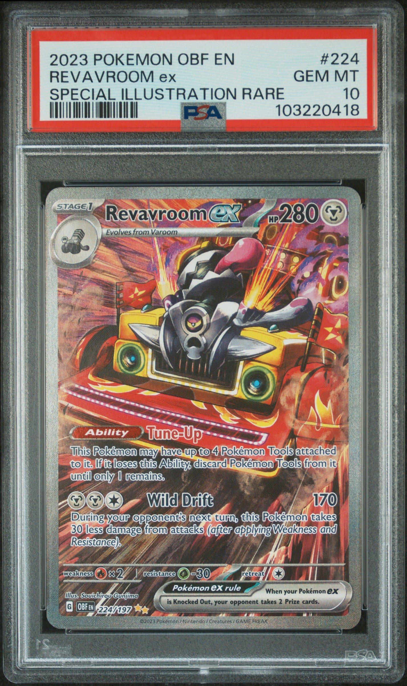 2023 Pokemon Obf En-obsidian Flames 224 Revavroom Ex Special