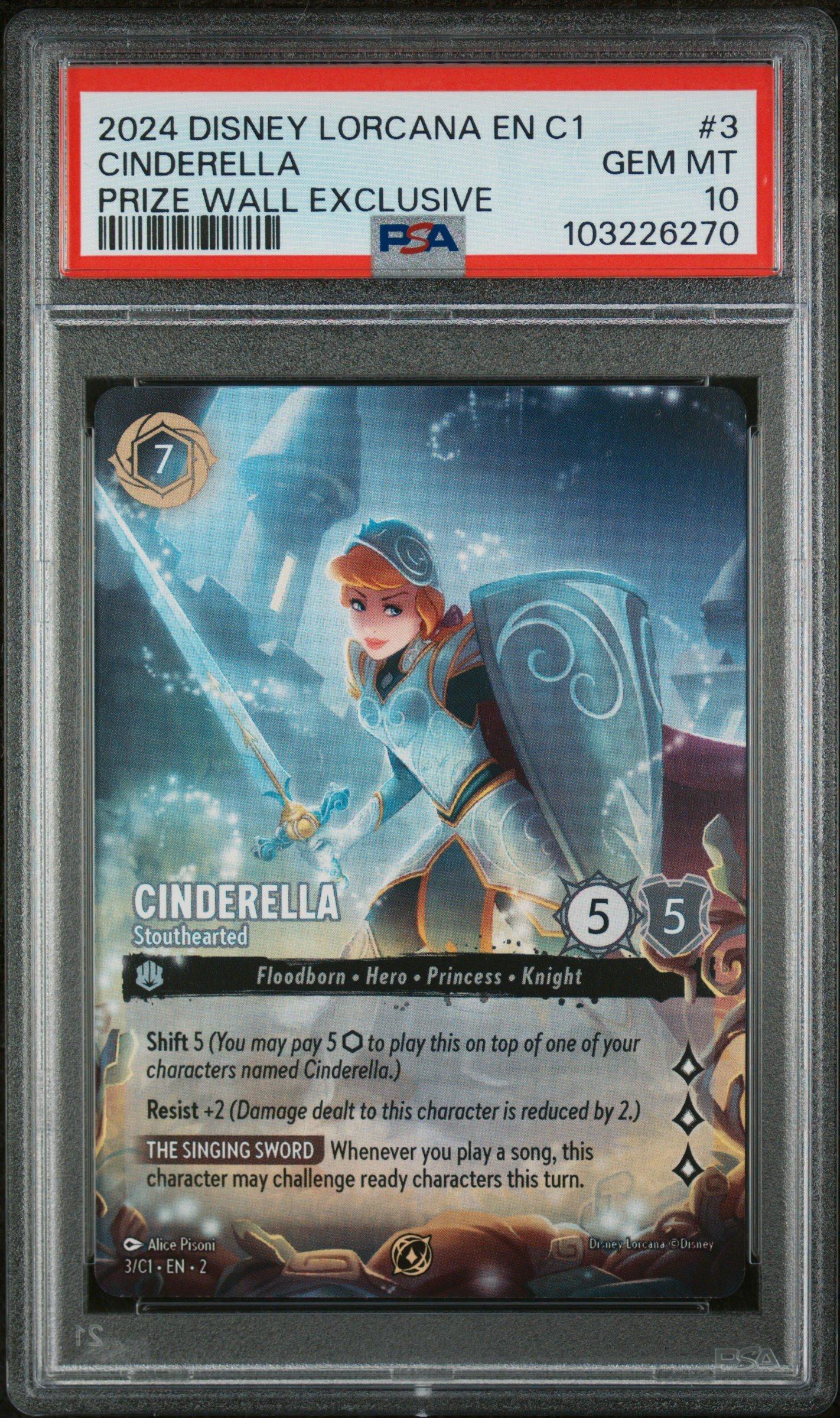 2024 Disney Lorcana En C1-lorcana Challenge Promo 3 Cinderella