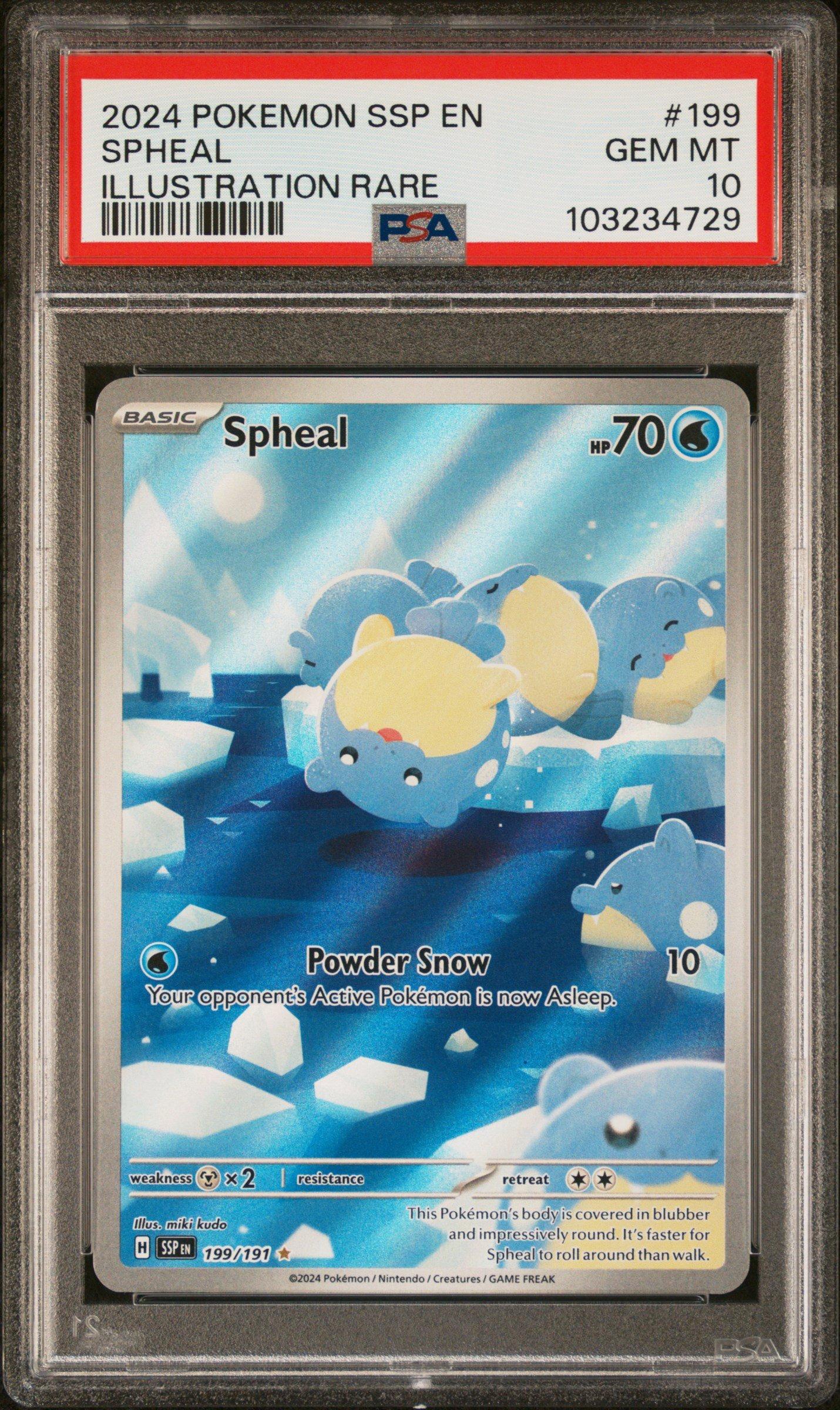 pokemon spheal card Platinum Rising Rivals Single Common 82/111 – If heads Spheal #199 Prices | Pokemon