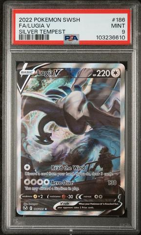 2022 Pokemon Sword & Shield Silver Tempest 186 Full Art/lugia V