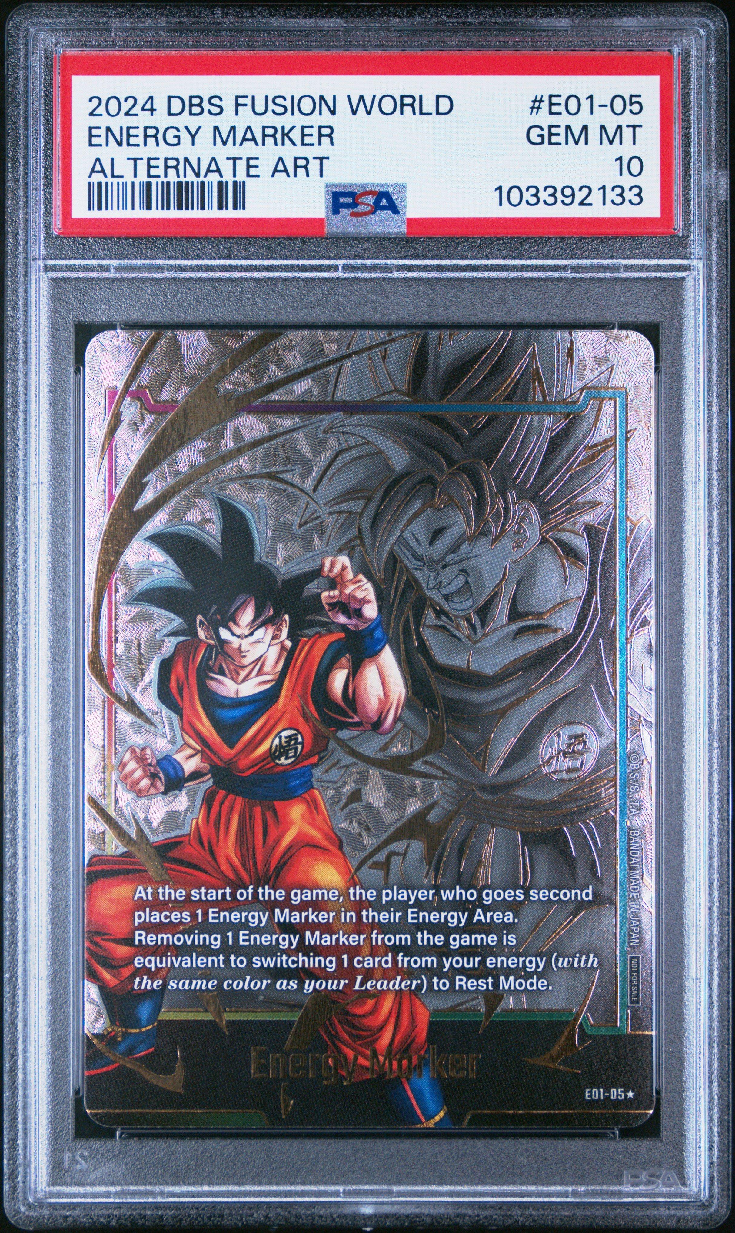 2024 Dragon Ball Super Card Game Fusion World Energy Marker Pack