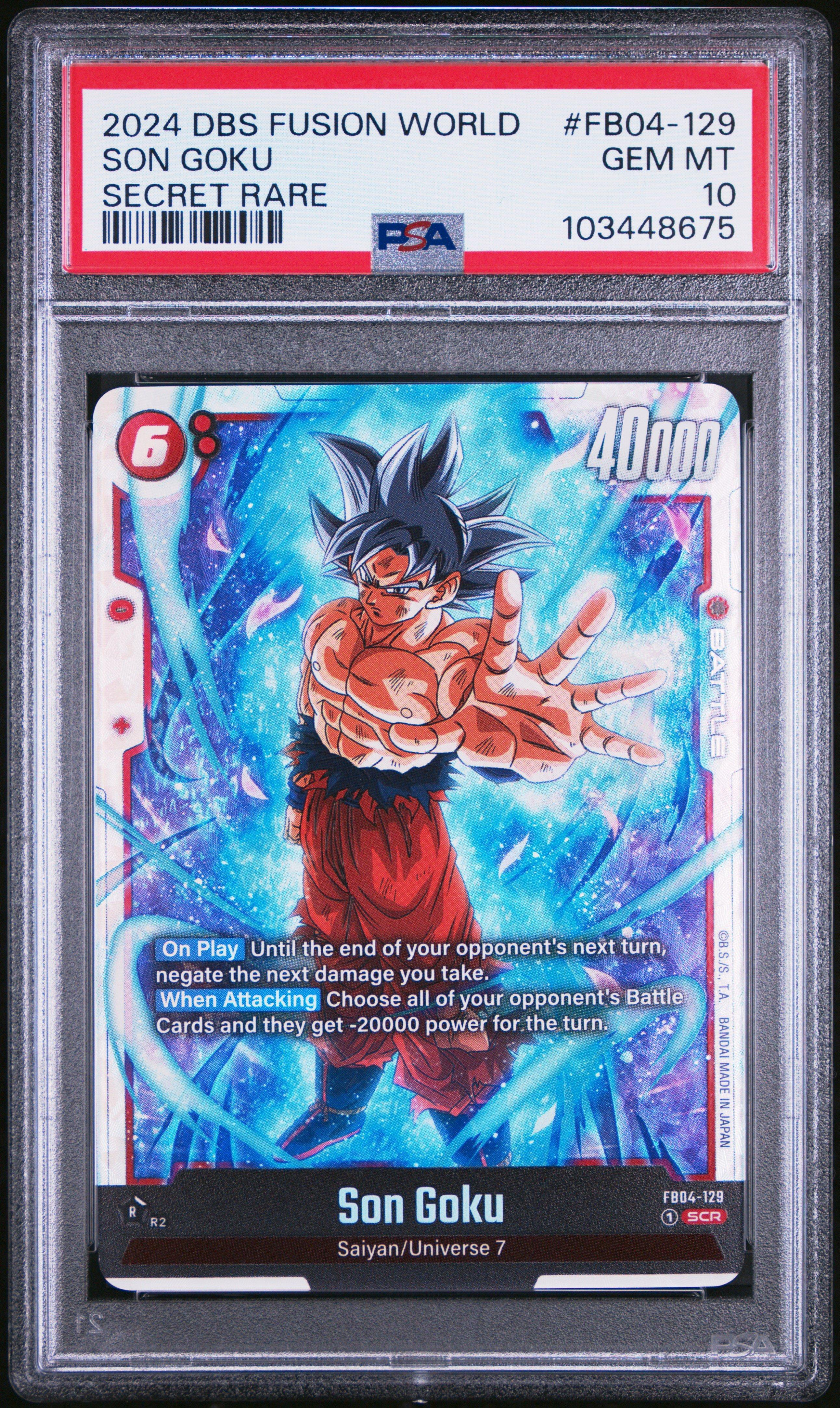 2024 Dragon Ball Super Card Game Fusion World Ultra Limit Fb04-129