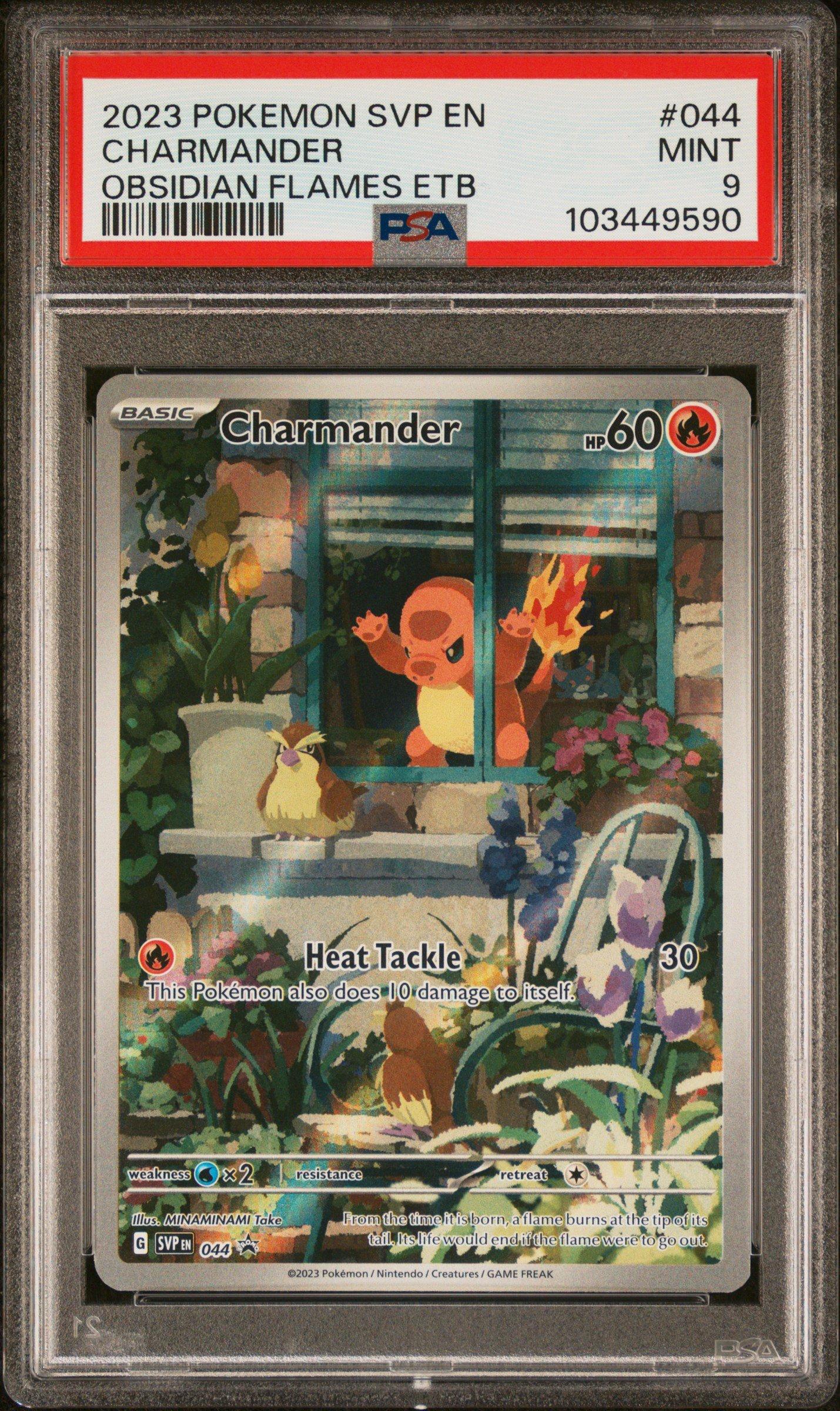 2023 Pokemon Svp En-sv Black Star Promo 044 Charmander Obsidian