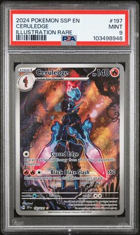 2024 Pokemon Ssp En-surging Sparks 197 Ceruledge Illustration Rare