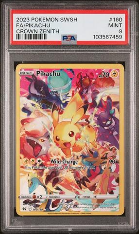 2023 Pokemon Sword And Shield Crown Zenith Gg48 Full Art/zacian V