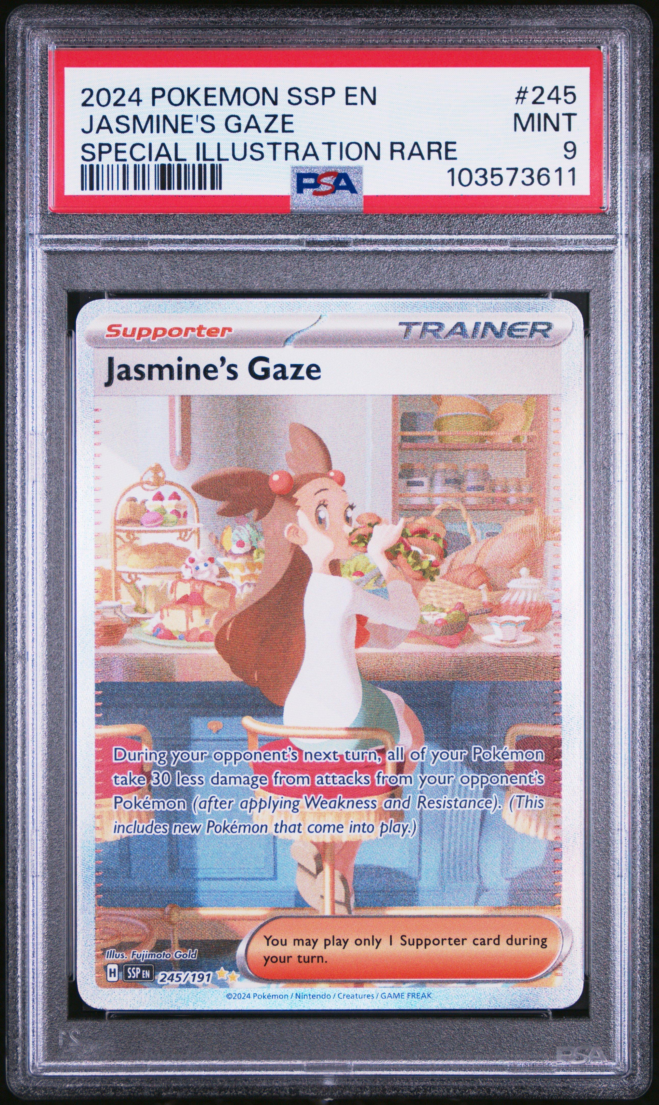 jasmine's gaze pokemon card Jasmine's Gaze SR 129/106 Super Electric Breaker
