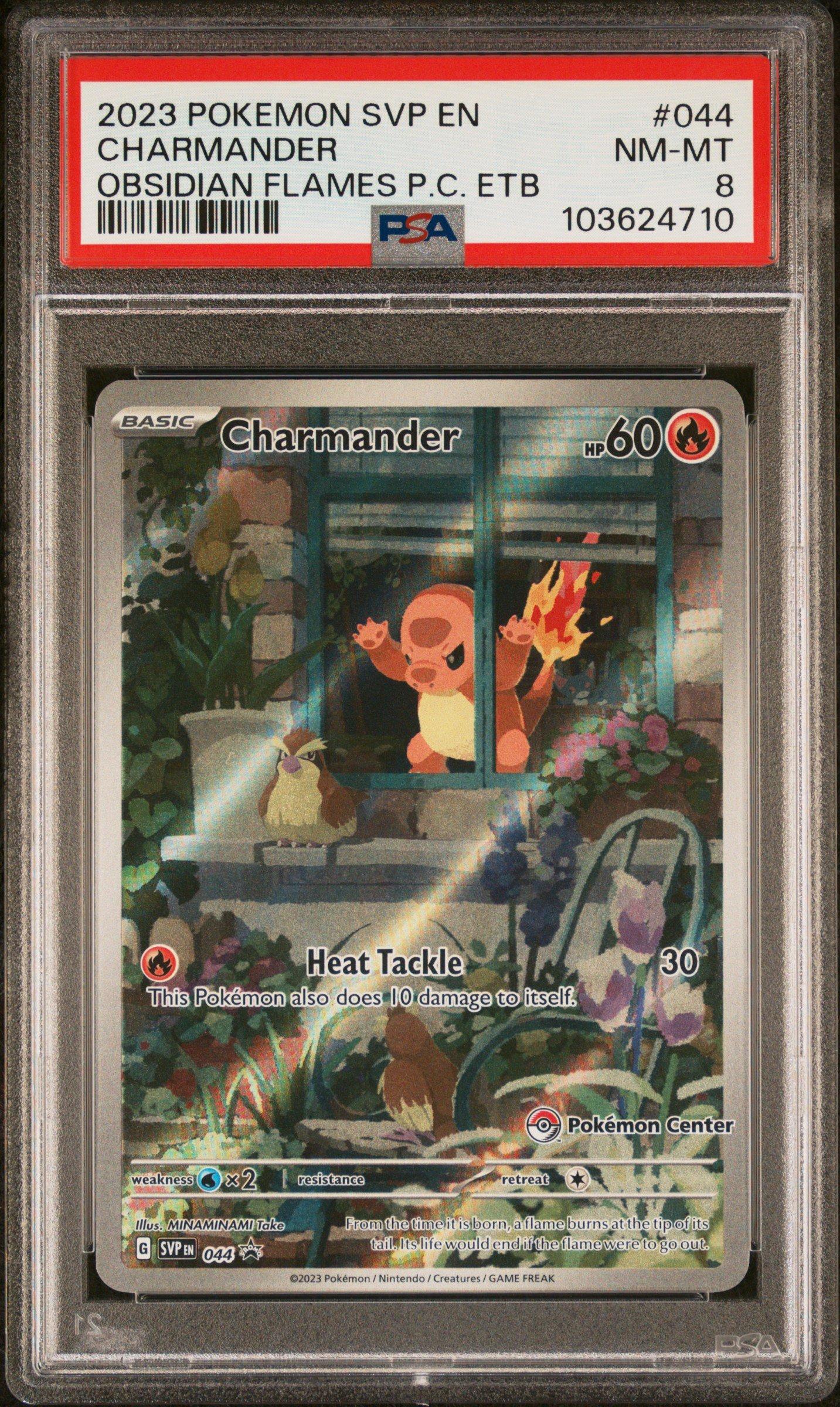 2023 Pokemon Svp En-sv Black Star Promo 044 Charmander Obsidian