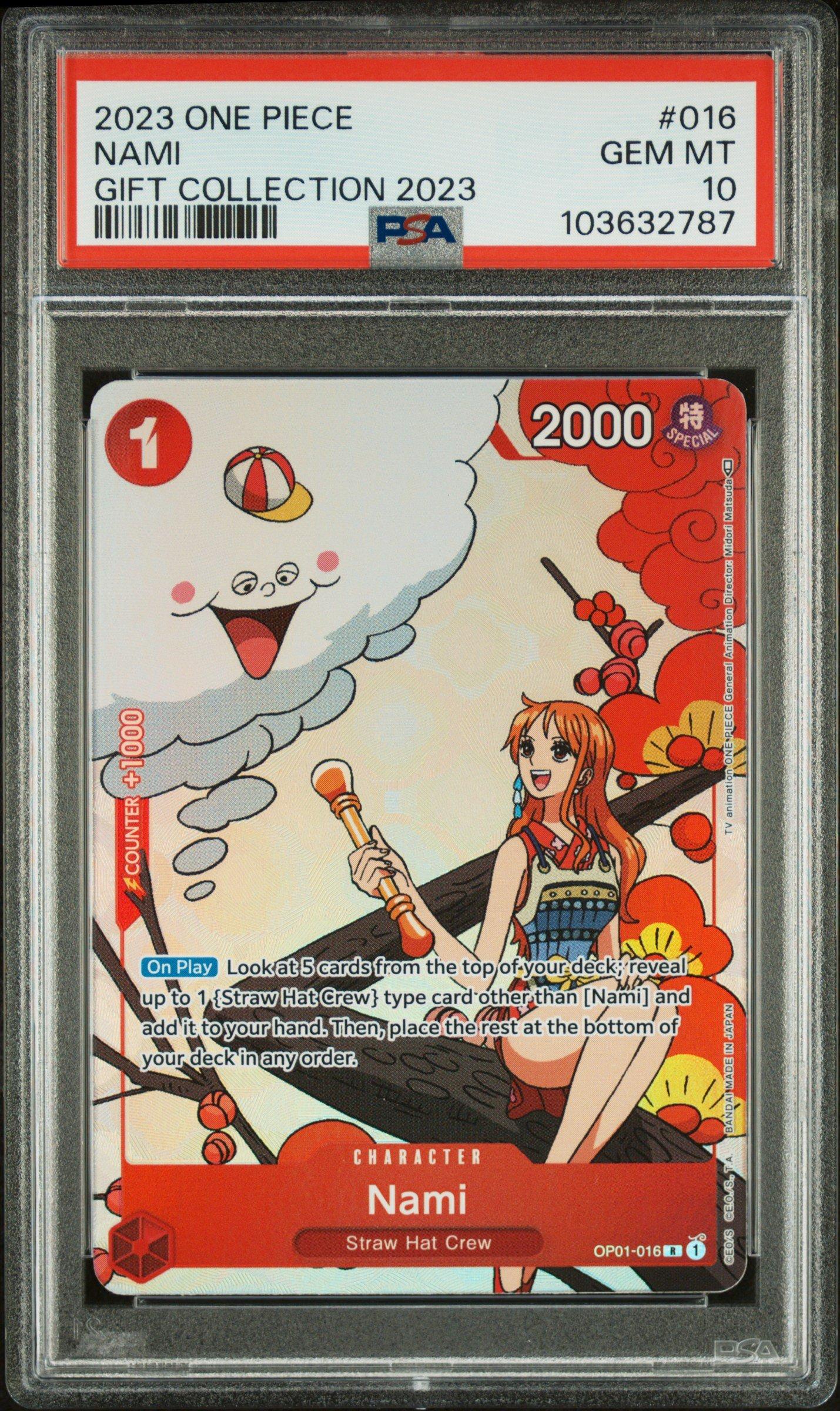2023 One Piece Gift Collection 2023 016 Nami PSA 10 | GameStop