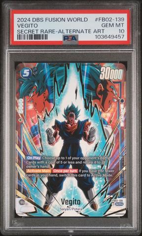 ベジット SCR★★ FB02-139 フュージョンワールドPSA10 PSA10鑑定済み】ベジット【SCR】《青》 02-139 販売ページ