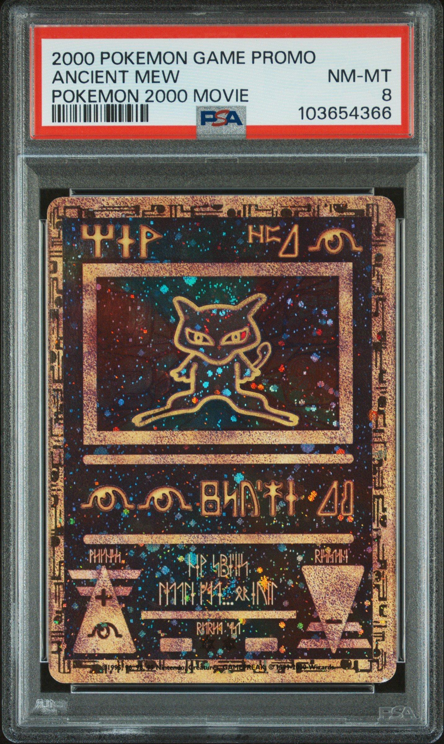2000 Pokemon Game Movie Ancient Mew Pokemon 2000 Movie PSA