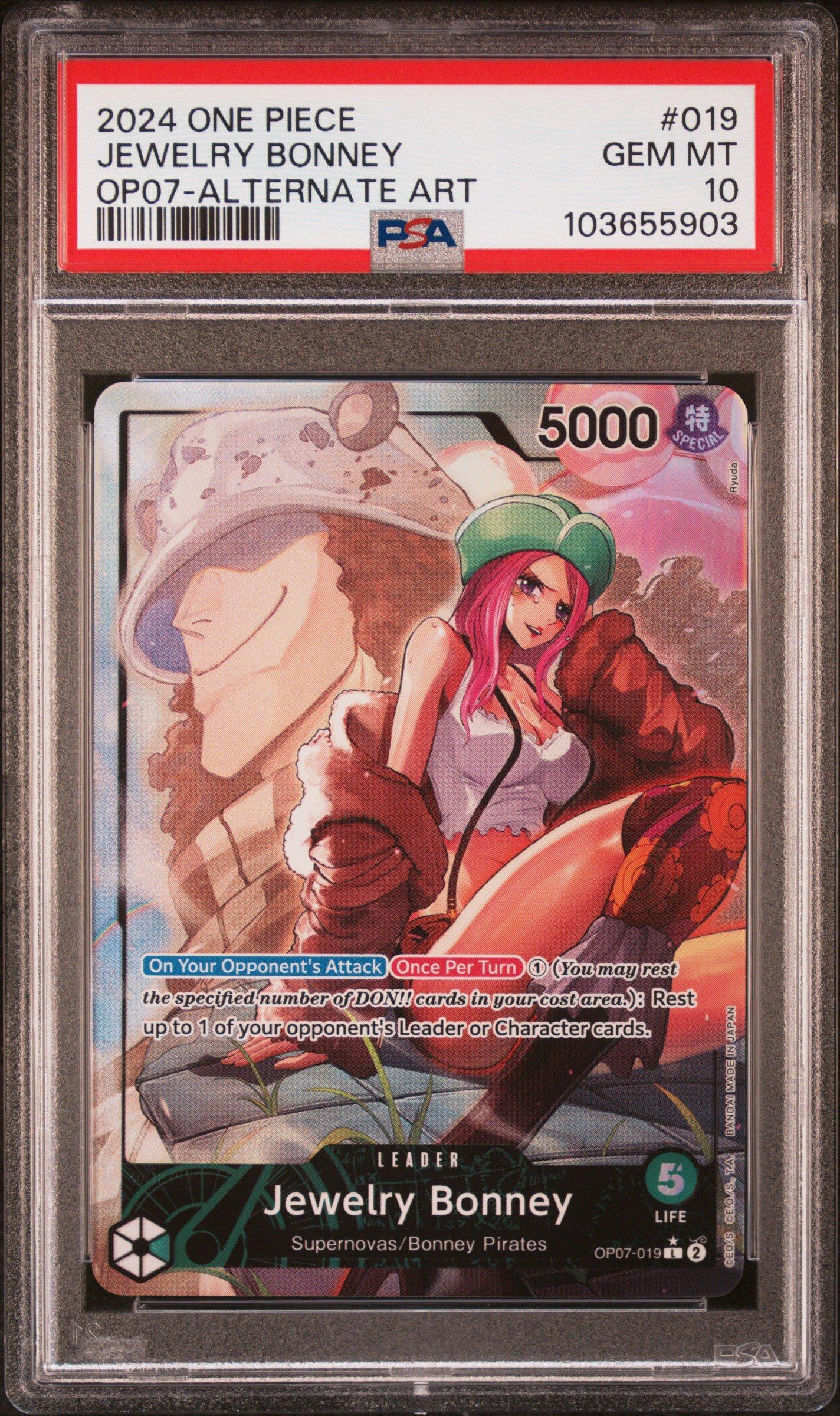 2024 One Piece Op07-500 Years In The Future 019 Jewelry Bonney